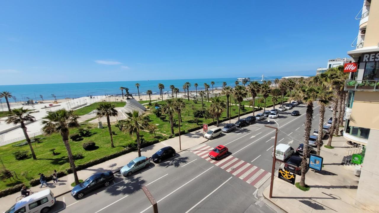 Peak Apartment Sea View In Vollga Durres #3 ภายนอก รูปภาพ